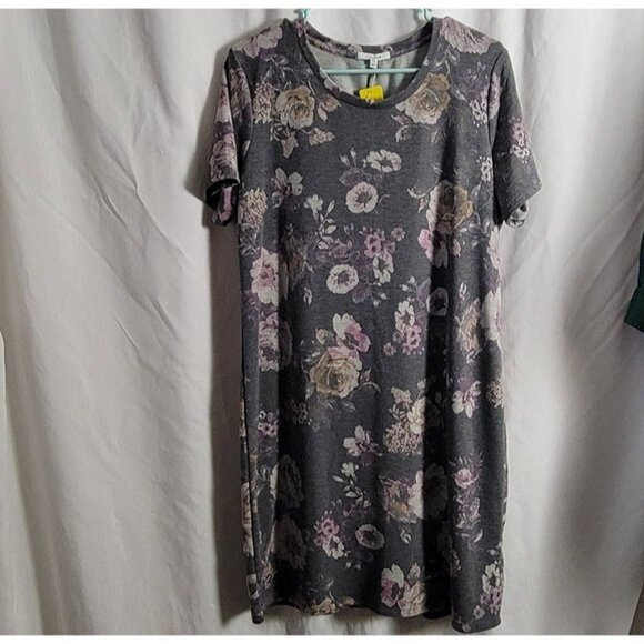 Maurice's Shirt Dress Floral Large Stretchy casual classic boho flowy - Picture 3 of 8